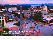 Tablet Screenshot of grayrockinn.com